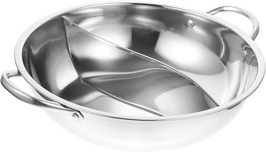 Shabu Shabu Split Hot Pot Electric 304 Stainless Steel Double Flavor Hot Pot Cooker