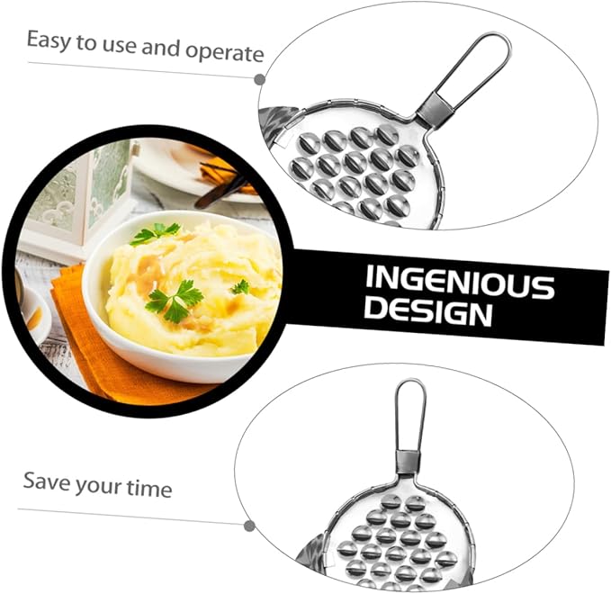 3pcs Bean Jelly Scraper Stainless Steel Jelly Plane Scraping Tool for Zoodler Pan Cheese