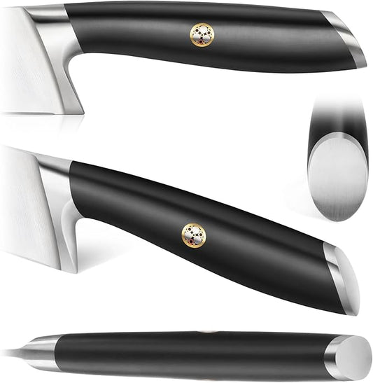 Cangshan L Series 2-Piece Cleaver Set, Forged German Steel (Black)