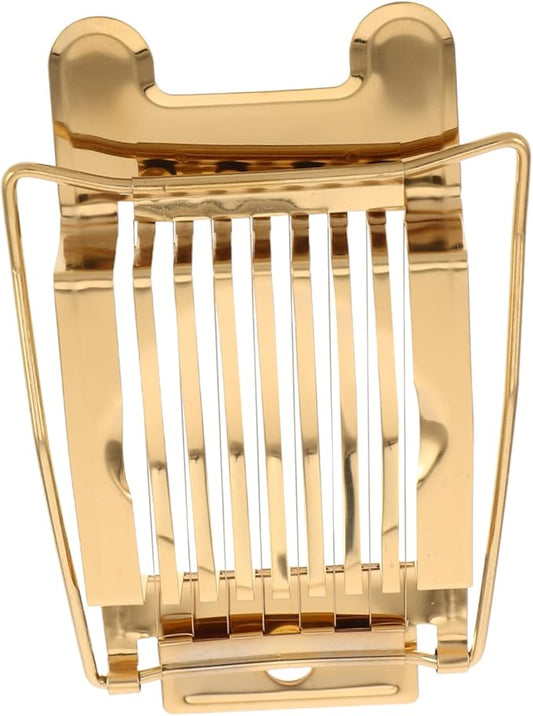 Heavy Duty Stainless Steel Egg Slicer and Multi-functional Fruit Dicer Tool for Even Slicing of Hard Boiled Eggs Mushrooms Cheese and Strawberries Compact Kitchen Essential