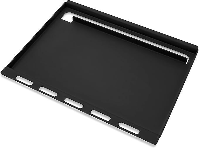 Weber Rust‑Resistant Outdoor Griddle Insert, Full‑Size – Pre-Seasoned Carbon Steel Griddle for Searwood & Large Spirit Series Gas Grills