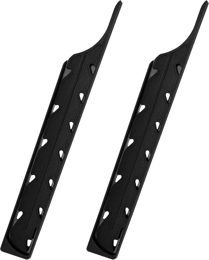 XYJ 2pcs/set Safety Knife Covers Sleeves Knives Edge Guard,Universal Knife Sheath,Knife Case Black (For 8'' 9'' 10" Slicing Bread Sashimi Knife)