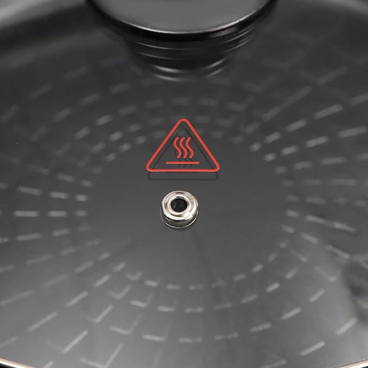 Electric Hot Pot with Induction Cooker Non-Stick Electric Skillet, Electric Pot for Cooking Burner with Shabu Shabu Pot Enjoy Chinese Hot Pot with Family and Friends (Dark Green)