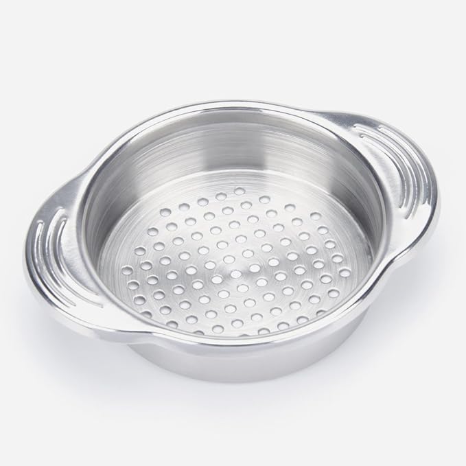 Tuna Strainer Press, Tuna Can Strainer Food-Grade Stainless Steel Canning Colander for Regular-Size and Wide-Necked Tunas 1-Pack