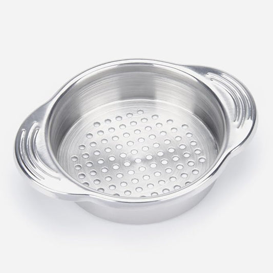 Tuna Strainer Press, Tuna Can Strainer Food-Grade Stainless Steel Canning Colander for Regular-Size and Wide-Necked Tunas 1-Pack