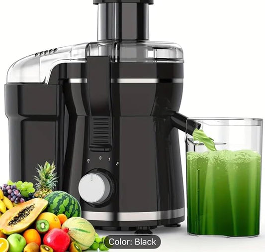 High-Speed Centrifugal Juicer Machine – 600W (Black)
