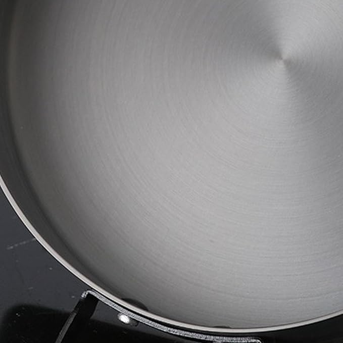 Omabeta Braiser Pan,Multifunction Induction Cooking Fry Pan with Dual Handles for Home Kitchen Cookware,Aluminum Alloy (26cm)