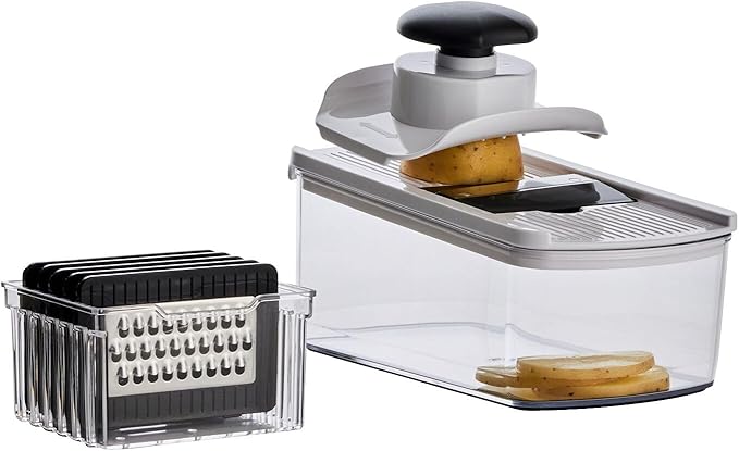 Lakeland Multi Chopper Fruit & Vegetable Food Cutter Slices & Dices 8 Interchangeable Blades 1.8l Capcity