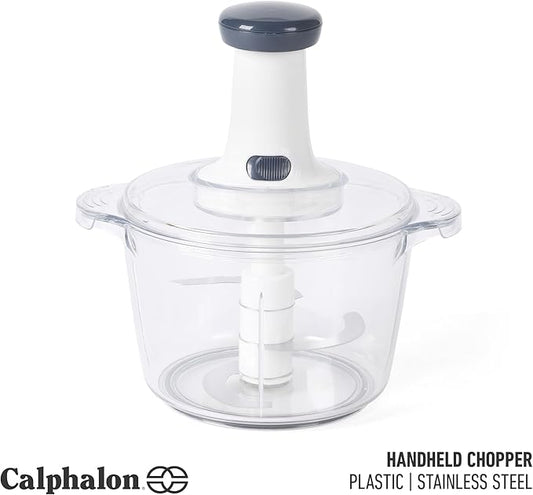 Calphalpn Aero Manual Large Vegetable and Food Chopper and Processor