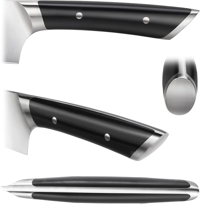 Cangshan HELENA Series German Steel Forged Knife Block Set (10-Piece, Black)