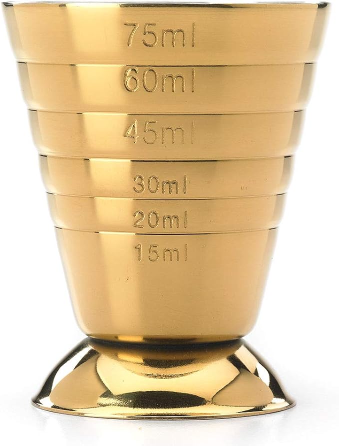 Barfly Drink Measure, 2.5 oz, Gold