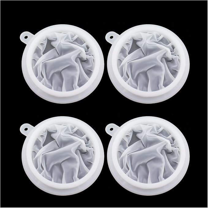 4PCS White 200 Mesh Strainer Plastic Fine Mesh Strainer 130mm Ultra Fine Nylon Mesh Sieve Kitchen Food Strainer for Filtering Soya Milk Coffee Fruit Juice