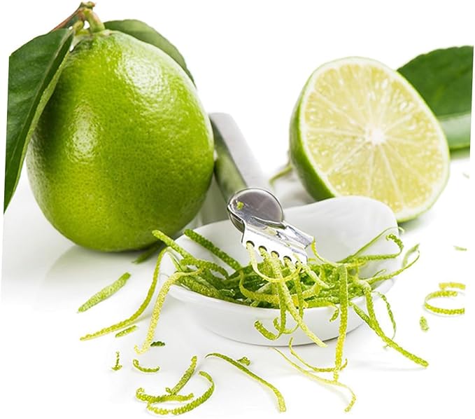 SECFOU Lemon Peeler Fruit Zester Citrus Scraper Orange Peeler Machine Stainless Steel Paring Knife Kitchen Tool
