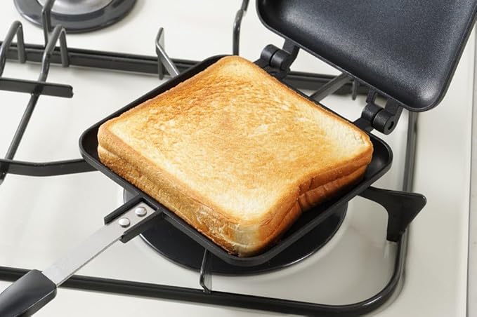 Yoshikawa Hotsandmaker SJ1681 Japanese Sandwich Maker For Outdoor Camping