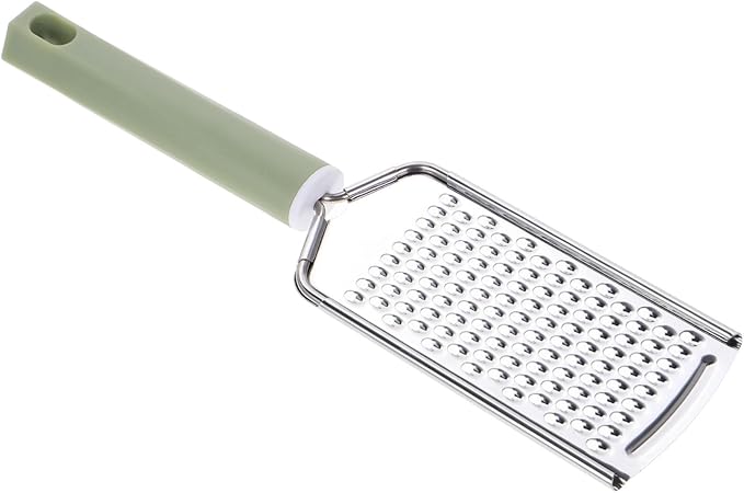 PRETYZOOM Multifunctional Garlic Shredder and Cheese Zester 1-Piece Stainless Steel Garlic Press for Chopping Vegetables Cooking and Lemon Grating for Home Use