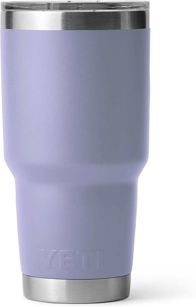 YETI Rambler 30 oz Tumbler, Stainless Steel, Vacuum Insulated with MagSlider Lid, Cosmic Lilac