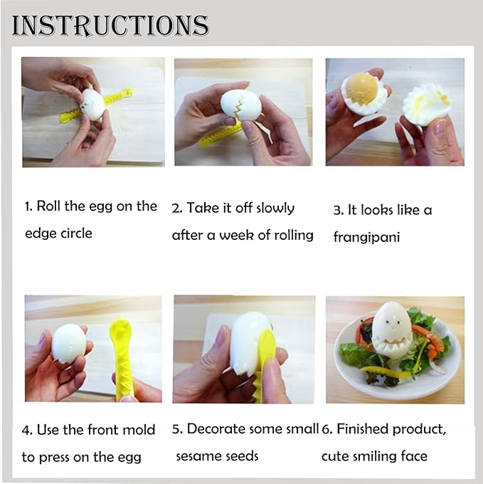 Home Egg Cutter, Fancy Egg Cutter Kitchen Gadgets, Easy to Clean