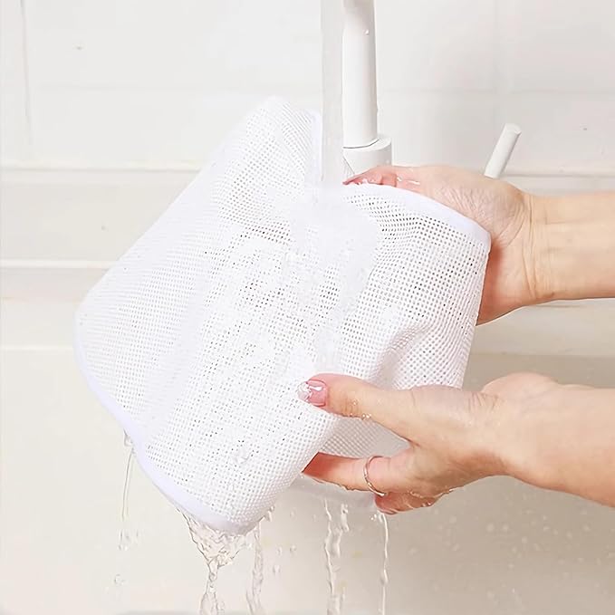 Dayinkes 2PCS Food Grade Silicone Cheese Cloths for Straining, 9.85" Wide Mouth Nut Milk Bag, Reusable Strainer Bag with Fine Mesh Mesh, For Straining Soy Milk, Nut Milk, Yogurt, Celery Juice, Juice