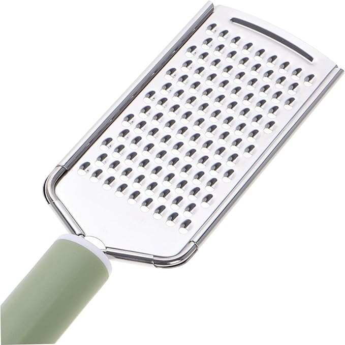 Alipis Stainless Steel Garlic Zester with Ergonomic Handle Multifunctional Grater for Garlic Ginger Cheese More Easy to Clean Kitchen Tool for Home Cooking