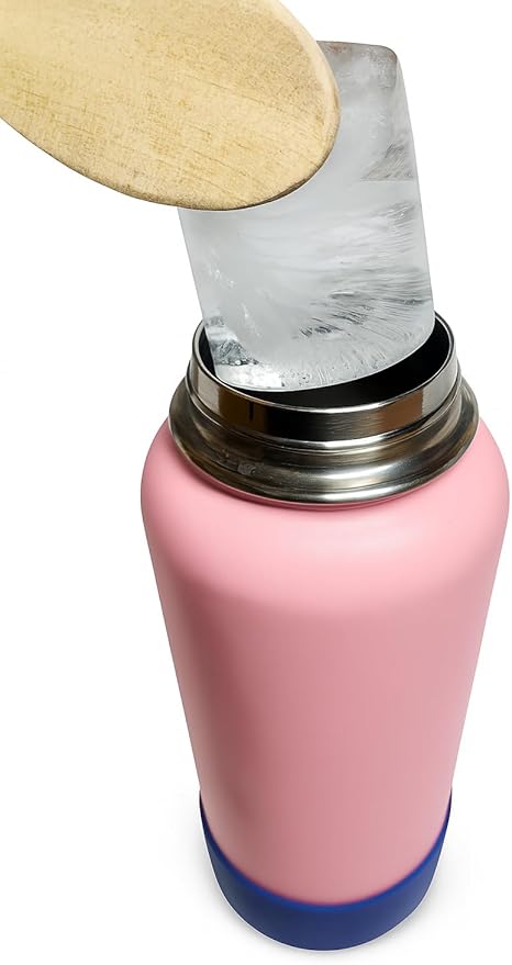 Large 2+ inch cylinder Ice Cubes for Tumblers, Stanley cup accessories, Silicone ice cube tray, makes solid slow melt cubes for cocktails, travel and sport water bottles, Whiskey, popsicles molds