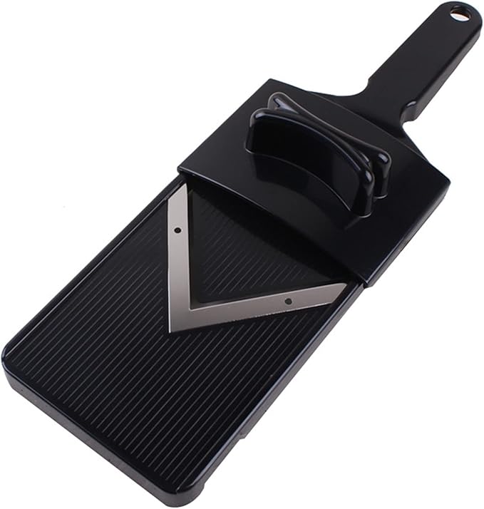Mandoline Food Slicer Cabbage Grater Manual Cutter Vegetable Grater Julienne Slicer Waffle Fruit Kitchen Potato Cutter,Black