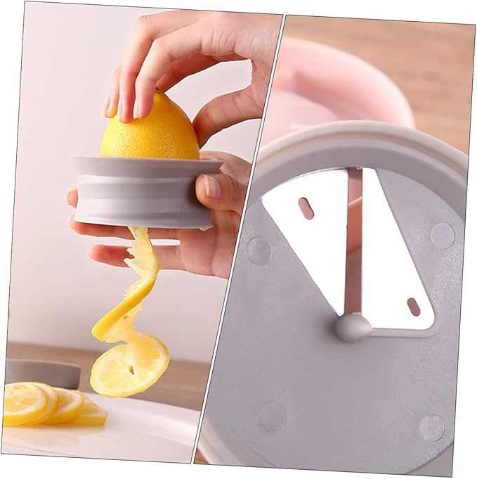 Mikinona 2pcs Manual Fruit Slicer Ergonomic Lemon Cutter Sharp Needle for Effortless Slicing Random Colors Kitchen Gadget for Fruit Display and Salad Preparation
