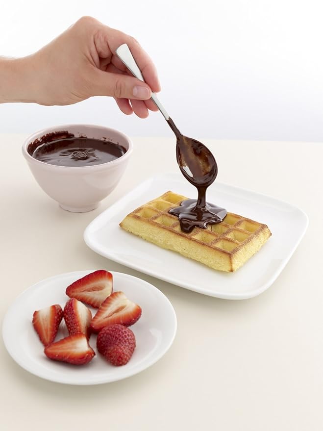Lekue Silicone Waffle Mold, Model #, Red, Set of 2