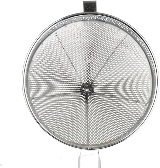 Soro Essentials- 10" Stainless Steel China Cap Strainer Coarse Mesh- Cone Shaped Strainer Food Strainers Juice Strainers Kitchen Tools Food for Straining Seeds Beans Sauces Home Kitchen