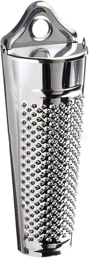 Silver Multifunctional Kitchen Stainless Steel Ginger Garlic Nutmeg Grater Nut Walnut Lemon Hand Planer Tool Lemon ZesterDurable and Professional Kitchen Tool Garlic Tools