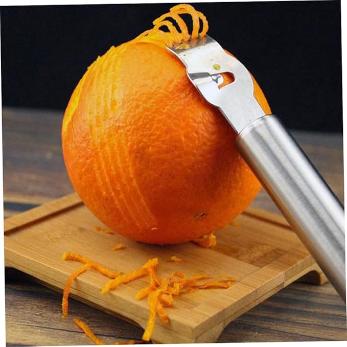 Lemon Zester Stainless Steel Citrus Grater Lime Oranges Peeler Fruit Slice Kitchen Tool zester Grater