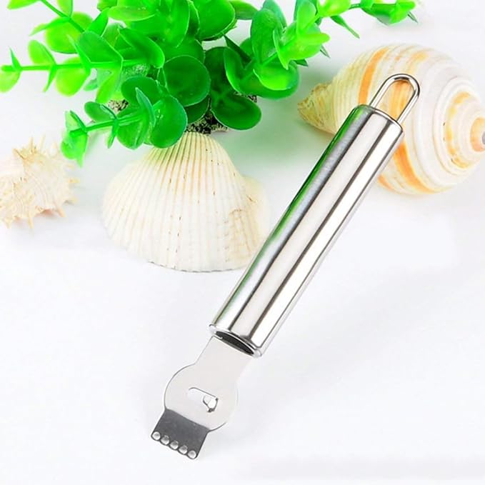 Gcroet Kitchen Gadgets Stainless Steel Lemon Peeler Zester Grater Lime Orange Citrus Fruit Grater...