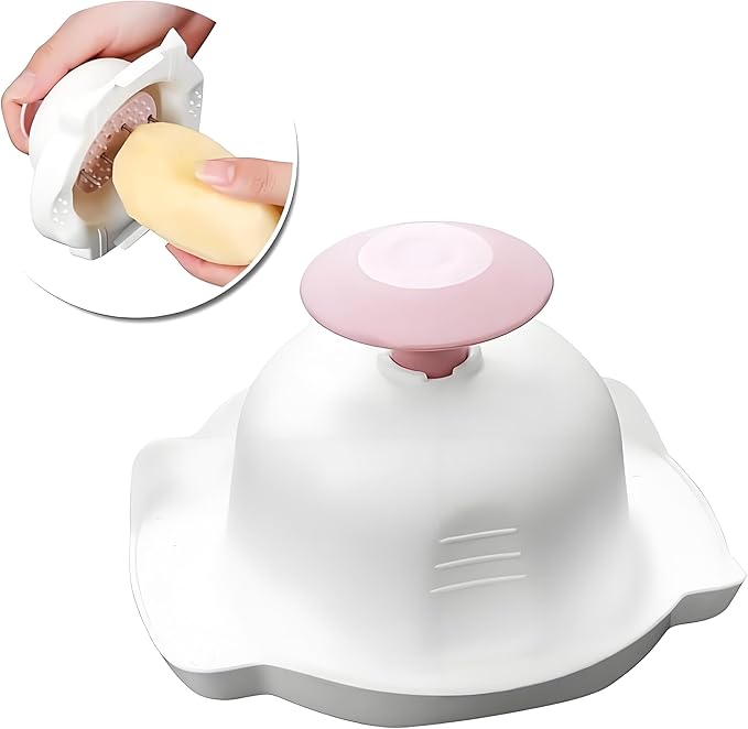 Onion Slicer Holder, Cut Resistant Finger Guard for Slicer and Vegetable Grater, Universal Protector Anti Cut Holder for Kitchen Tools, Graters and Food Prep Accessories