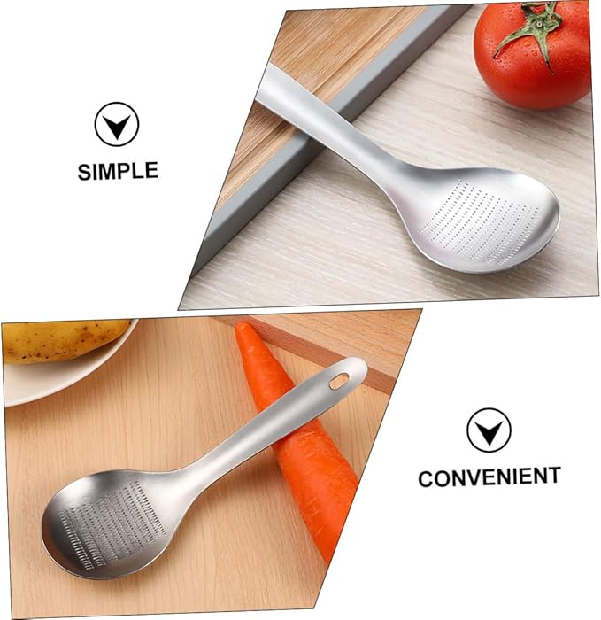 STOBAZA 2pcs Stainless Steel Ginger Grinder Cheese Grader Cheese Mincer Zester for Kitchen