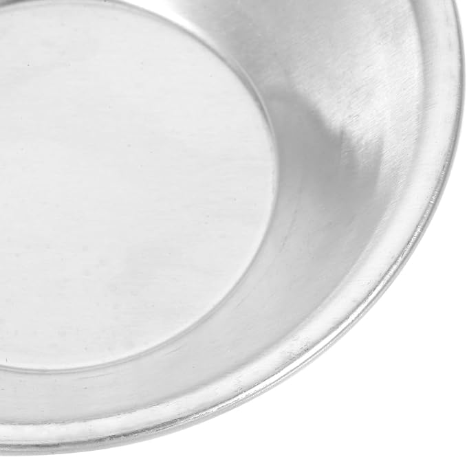 DIYEAH 10pcs Mini Tart Pans Aluminum Alloy Small Tart Tins for Baking Home Kitchen Bakeware