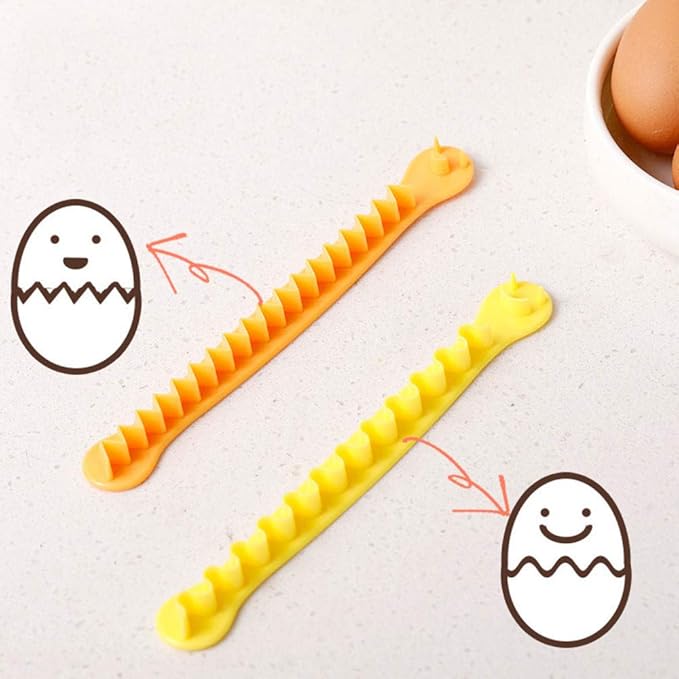 Multifunctional Egg Decorator and Cutter Set - Can Be Used As a Fruit Slicer - Exquisite Kitchen Accessories