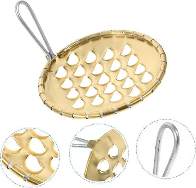 2pcs Bean Cold Noodle Scraper Tool Sturdy Stainless Steel Jelly Scraper for Kitchen Effortlessly Remove Jelly Comfortable Grip for Home and Restaurant Use