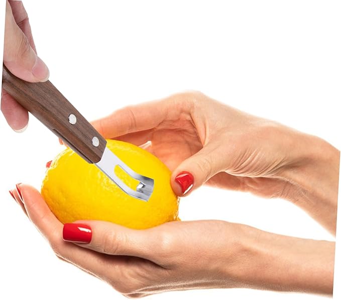 Alipis 2Pcs Stainless Steel Vegetable Slicer Lemon Zester Comfortable Handheld Cheese Grater for Easy Shavings Cheese Kitchen Cutting Tool for Home