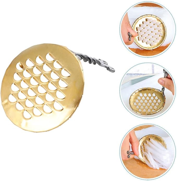Stainless Steel Jelly Scraper 2.55In Compact Bean Jelly Cutter Kitchen Accessory with Comfortable Grip for Household Use