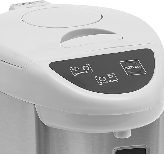 Electric Hot Water Pot Urn, Water Boiler & Warmer 4 Liter, Hot Water Dispenser with 3 Water Dispensing Modes, 750W Hot Water Kettle Instant Heating for Coffee & Tea (grey), JJFT5WC2USHJ8