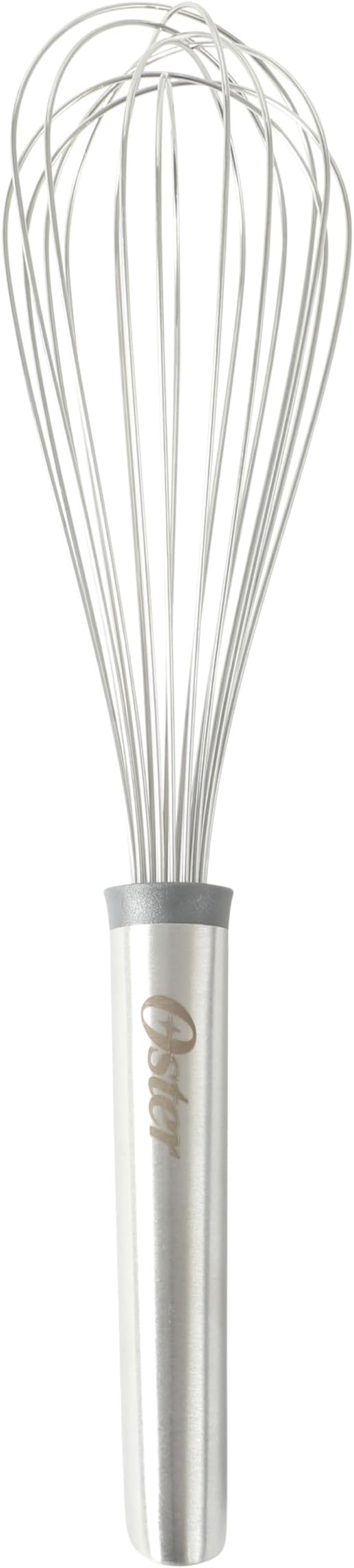 Oster Chadswyck 12.4” Stainless Steel Whisk, Balloon Whisk for Mixing, Beating & Whipping, Ergonomic Handle, Dishwasher Safe