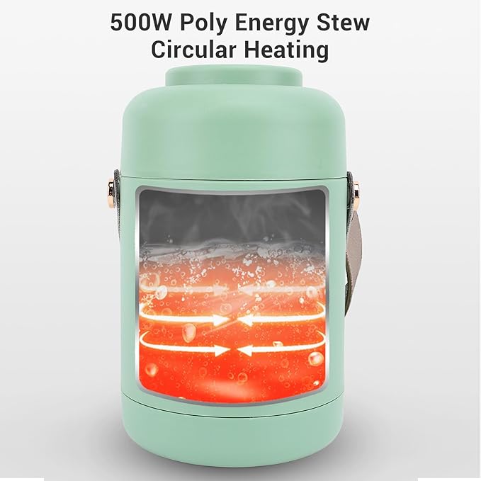 Mini Electric Pot, 500W Electric Cooker Portable Ramen Cooker Small Cooking Pot for Dorm Office Travel, Rapid Noodles Cooker Stainless Steel Electric Pot Multifunction Cooker (US