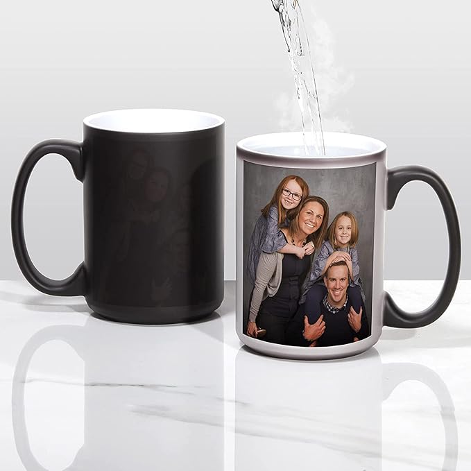 Color Changing Coffee Mugs, Sublimation Mugs Magic Mugs Tazas Magicas Para Sublimacion Cups Heat Sensitive Coffee Mugs 11 OZ Set of 12