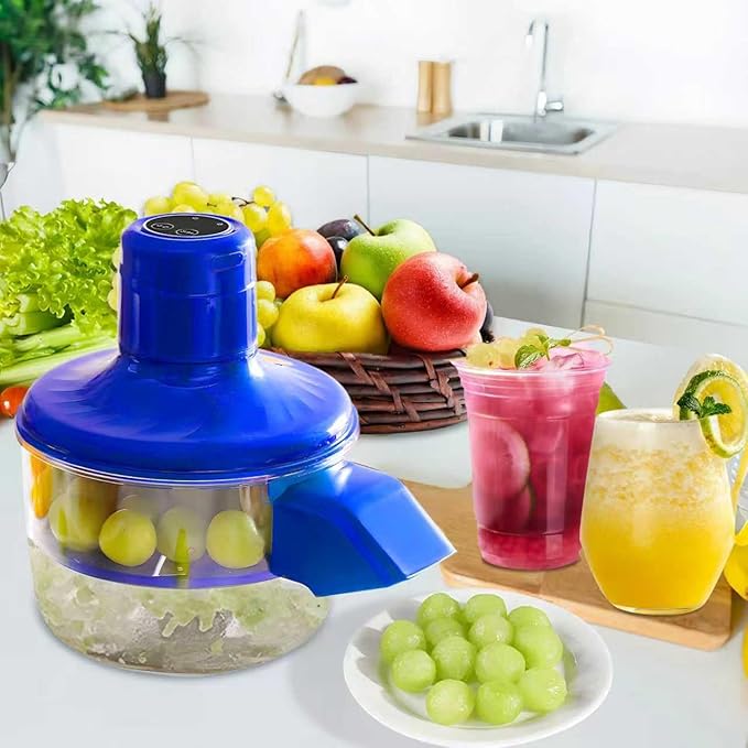 Electric automatic vegetable peeler Grape Peeling Machine,2025 New Automatic Peeler,Multifunctional Automatic Garlic Peeling Machine, Small Fruit Peelers Tool for Grapes, Cherry, Tomatoes