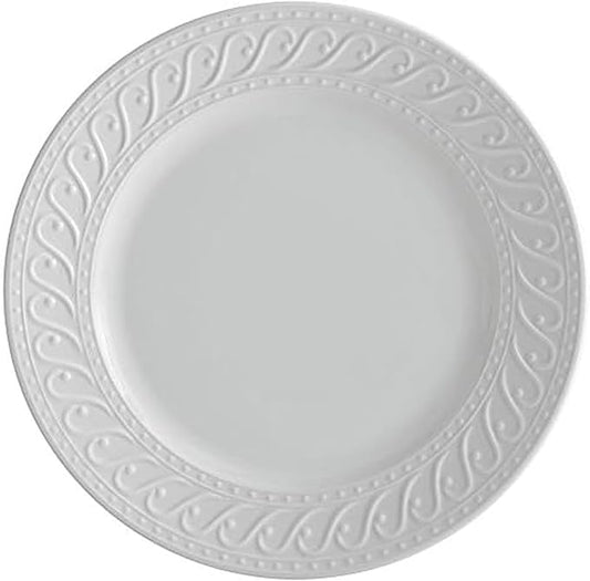 Pfaltzgraff Sylvia Round Porcelain Serving Platter, White