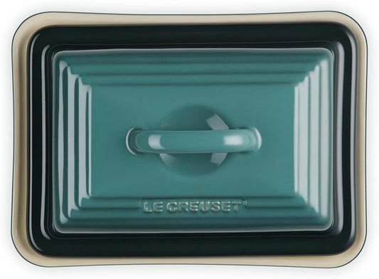 Le Creuset Stoneware European Butter Dish, Artichaut