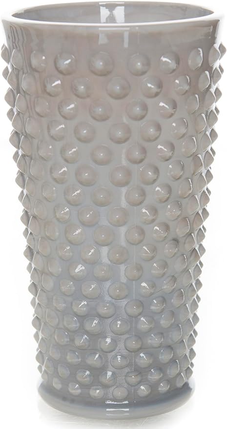 Ice Tea Glass - GiGi Hobnail Pattern - American Made - Mosser Glass USA (1, Marble)