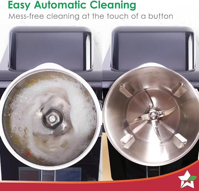 Wonderchef Chef Magic | All-in-One Kitchen Robot for Indian & International Cuisine | Automatic Chopping, Sautéing, Stirring, Kneading... | Mobile App | Recipes by Chef Sanjeev Kapoor | 2 Yr Warranty