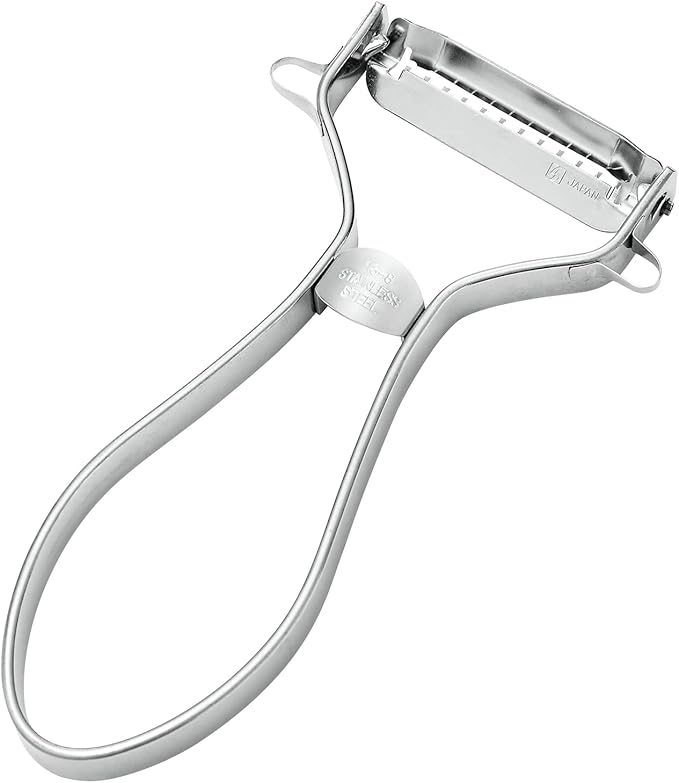 Shimomura Kougyou PG-638 PG-638 Professional Grade Rapid Kick Peeler, Dishwasher Safe, Made in Japan