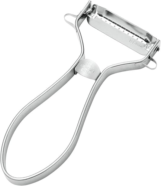 Shimomura Kougyou PG-638 PG-638 Professional Grade Rapid Kick Peeler, Dishwasher Safe, Made in Japan