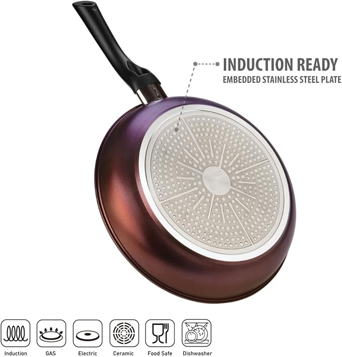 TECHEF - Art Pan Collection, 10-in Nonstick Frying Pan, Made in Korea (Frying Pan 10-in)